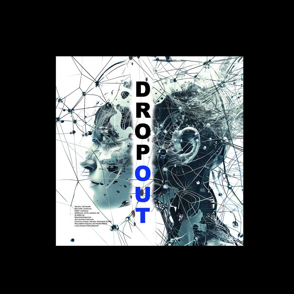 Dropout — typographic mark